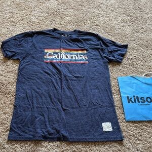 New Kitson Medium California Navy T-Shirt w Bag